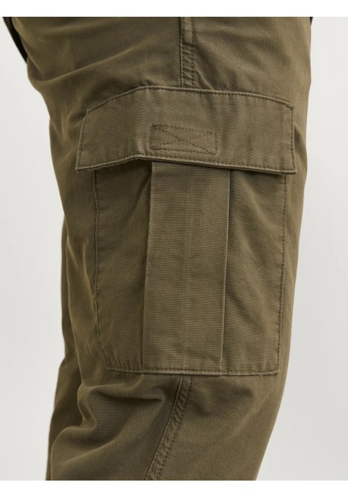 Ανδρικό Παντελόνι Cargo Jack & Jones JPSTKane JJBarley Cargo Pants Noos PLS 12264152 Olive Night