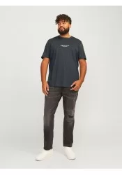 Ανδρικό T-Shirt Plus Size Jack & Jones Jorvesterbro Tee SS Crew Neck 12248177 Forest River Ανδρικό T-Shirt Plus Size Jack & Jones Jorvesterbro Tee SS Crew Neck 12248177 Forest River