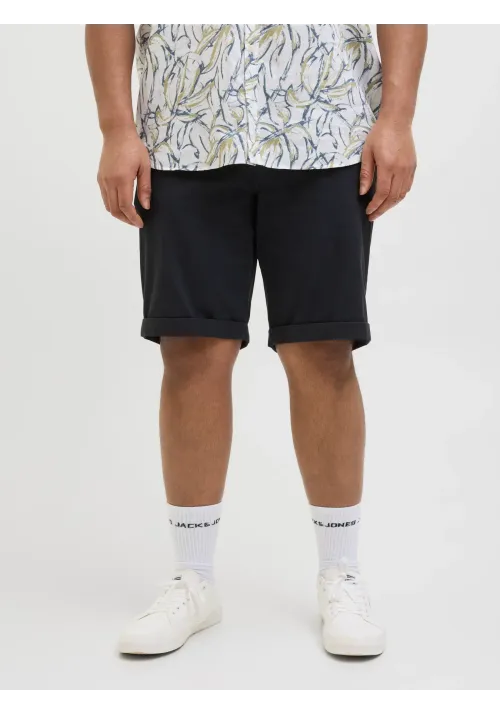 Ανδρική Βερμούδα Chino Plus Size jack & Jones JPSTDave JJChino Shorts SN AKM PLS 12232570 Dark Navy