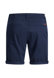 Ανδρική Βερμούδα Chino Plus Size Ελαστική Jack & Jones Jpstbowie JJShorts Solid Sa Sn PLS 12169212 Navy Blazer