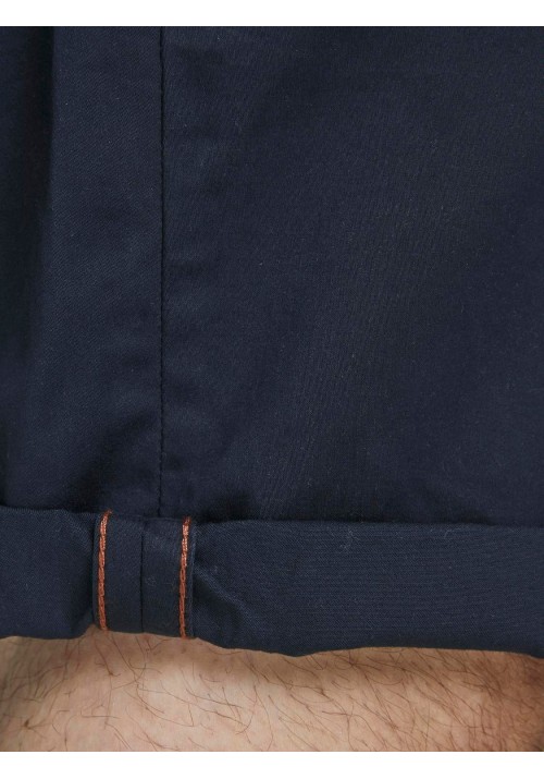 Ανδρική Βερμούδα Chino Plus Size Ελαστική Jack & Jones Jpstbowie JJShorts Solid Sa Sn PLS 12169212 Navy Blazer