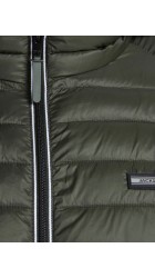 Ανδρικό Μπουφάν Puffer Plus Size Jack & Jones 12194740 Λαδί