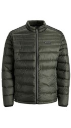 Ανδρικό Μπουφάν Puffer Plus Size Jack & Jones 12194740 Λαδί