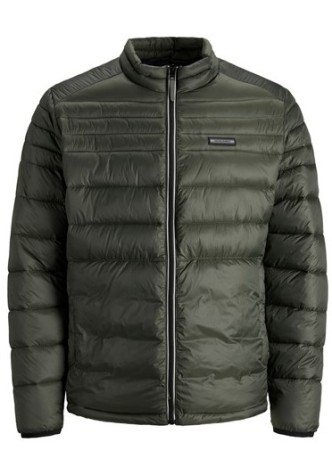 Ανδρικό Μπουφάν Puffer Plus Size Jack & Jones 12194740 Λαδί