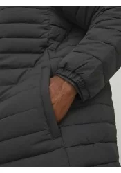 Ανδρικό Μπουφάν Plus Size Jack & Jones JJereCycle Puffer Collar Noos Pls 12217853 Μαύρο Ανδρικό Μπουφάν Plus Size Jack & Jones JJereCycle Puffer Collar Noos Pls 12217853 Μαύρο