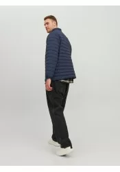 Ανδρικό Μπουφάν Plus Size Jack & Jones JJereCycle Puffer Collar Noos Pls 12217853 Μπλε Ανδρικό Μπουφάν Plus Size Jack & Jones JJereCycle Puffer Collar Noos Pls 12217853 Μπλε