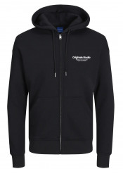 Ανδρική Ζακέτα Φούτερ Jack & Jones Jorvesterbro Sweat Zip Hood PLS 12248197 Μαύρη Ανδρική Ζακέτα Φούτερ Jack & Jones Jorvesterbro Sweat Zip Hood PLS 12248197 Μαύρη