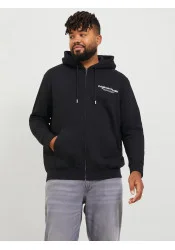 Ανδρική Ζακέτα Φούτερ Jack & Jones Jorvesterbro Sweat Zip Hood PLS 12248197 Μαύρη Ανδρική Ζακέτα Φούτερ Jack & Jones Jorvesterbro Sweat Zip Hood PLS 12248197 Μαύρη