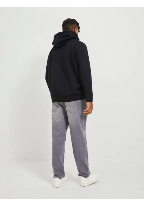 Ανδρική Ζακέτα Φούτερ Jack & Jones Jorvesterbro Sweat Zip Hood PLS 12248197 Μαύρη