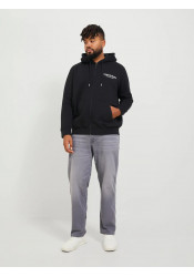 Ανδρική Ζακέτα Φούτερ Jack & Jones Jorvesterbro Sweat Zip Hood PLS 12248197 Μαύρη Ανδρική Ζακέτα Φούτερ Jack & Jones Jorvesterbro Sweat Zip Hood PLS 12248197 Μαύρη