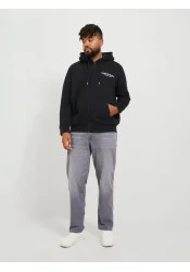 Ανδρική Ζακέτα Φούτερ Jack & Jones Jorvesterbro Sweat Zip Hood PLS 12248197 Μαύρη Ανδρική Ζακέτα Φούτερ Jack & Jones Jorvesterbro Sweat Zip Hood PLS 12248197 Μαύρη