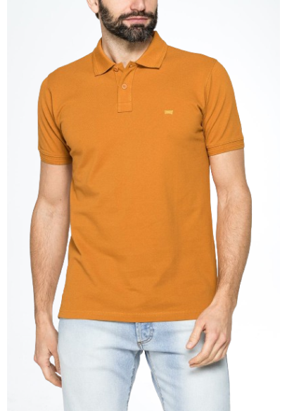 Ανδρική Μπλούζα Polo Carrera jeansT819B202 Κίτρινη