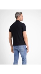 Ανδρική Μπλούζα Polo Lerros 2003200-290 Μαύρο