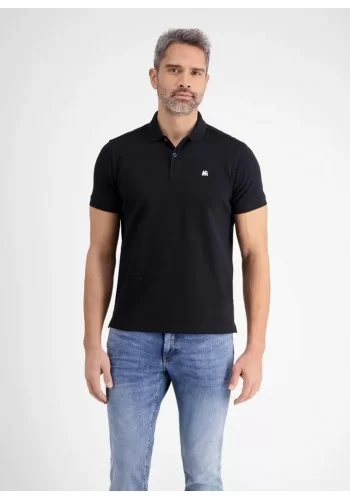 Ανδρική Μπλούζα Polo Lerros 2003200-290 Μαύρο