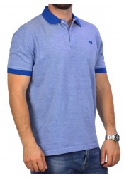 Aνδρική Μπλούζα Polo Ascot Sport 15313-14 Κοντομάνικη Γαλάζια
