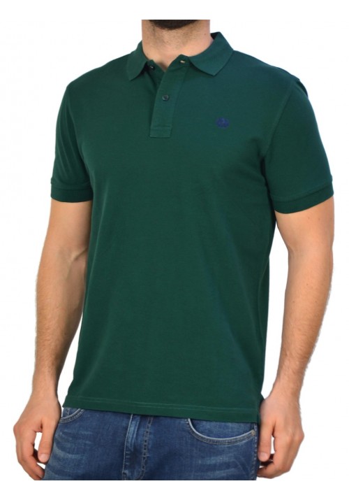 Men  Polo Ascot Sport 350 -71 Short Sleeve Green