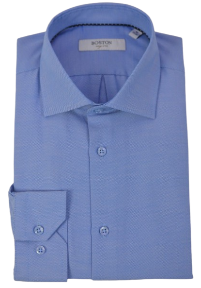 Aνδρικό Πουκάμισo BOSTON 9502-455.9 Μπλε
