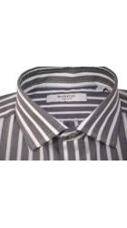 Ανδρκό Πουκάμισο Boston 500-3 Ριγέ Γκρι