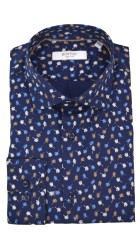 Ανδρικό Πουκάμισο Boston 503-4 Μπλε Ανδρικό Πουκάμισο Boston 503-4 Μπλε