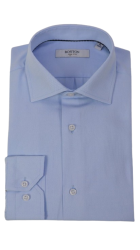 Ανδρικό Πουκάμισο Boston 9502-453 Γαλάζιο