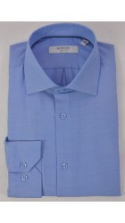 Aνδρικό Πουκάμισo BOSTON 9502-455.9 Μπλε