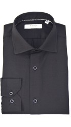 Ανδρικό Πουκάμισο Boston 9502-468-0 Μαύρο