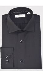 Ανδρικό Πουκάμισο Boston 9502-468-0 Μαύρο