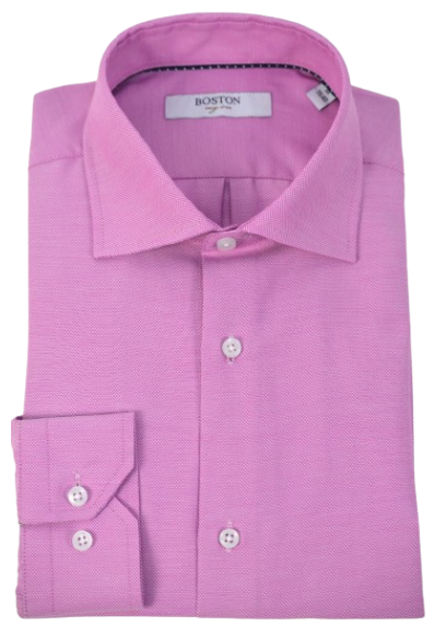 Ανδρικό Πουκάμισο Boston 9502-419 Φουξ