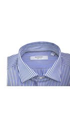 Ανδρικό Πουκάμισο Boston 5526-3 Ριγέ Γαλάζιο