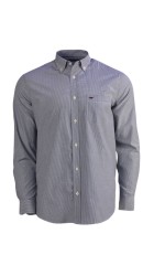 Ανδρικό Πουκάμισο Boston 4202-22 Καρό Μπλε