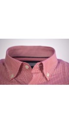 Ανδρικό Πουκάμισο Boston 4202-3 Καρό Κόκκινο