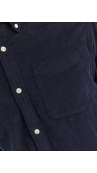 Ανδρικό Πουκάμισο Κοτλέ Jack & Jones 12235981 Jeclassic Cord Μπλέ