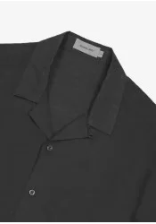 Ανδρικό Πουκάμισο Λινό Gianni Lupo GL7658S-S23 Μαύρο Ανδρικό Πουκάμισο Λινό Gianni Lupo GL7658S-S23 Μαύρο