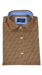 Aνδρικό Πουκάμισο με Στενή Γραμμή Boston 104-2 Μακρυμάνικο Πολύχρωμο