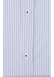 Ανδρικό Πουκάμισο Slim Fit Boston 1109-1 Γαλάζιο Ανοικτό