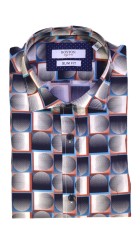 Ανδρικό Πουκάμισο Slim Fit Boston 200-3-2 Floral Πολύχρωμο