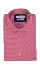 Ανδρικό Πουκάμισο Slim Fit Boston 4202-3 Κόκκινο