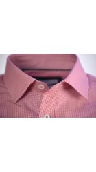 Ανδρικό Πουκάμισο Slim Fit Boston 4202-3 Κόκκινο