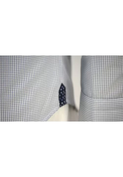 Ανδρικό Πουκάμισο Slim Fit Boston 4305-2 Μπλε