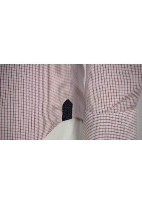 Ανδρικό Πουκάμισο Slim Fit Boston 4305-3 Κόκκινο