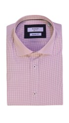 Ανδρικό Πουκάμισο Slim Fit Boston 4305-3 Κόκκινο