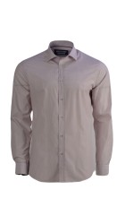 Ανδρικό Πουκάμισο Slim Fit Boston 4305-3 Κόκκινο