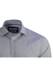 Ανδρικό Πουκάμισο Slim Fit Boston 4305-2 Μπλε