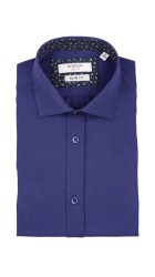Ανδρικό Πουκάμισο Slim Fit Boston 95023-464 Μπλε
