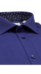 Ανδρικό Πουκάμισο Slim Fit Boston 95023-464 Μπλε