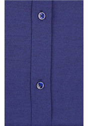 Ανδρικό Πουκάμισο Slim Fit Boston 9502-464 Μπλε