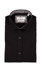 Ανδρικό Πουκάμισο Slim Fit Boston 950200-468-2 Μαύρο