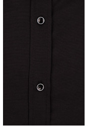 Ανδρικό Πουκάμισο Slim Fit Boston 9502-468-2 Μαύρο