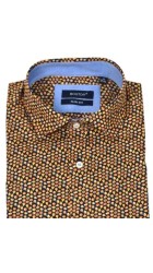 Aνδρικό Πουκάμισο με Στενή Γραμμή Boston 104-2 Μακρυμάνικο Πολύχρωμο