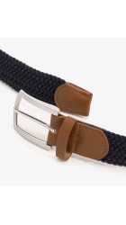 Ανδρική Ελαστική Ζώνη Πλεκτή Tiffosi 10017187-790 Μπλε